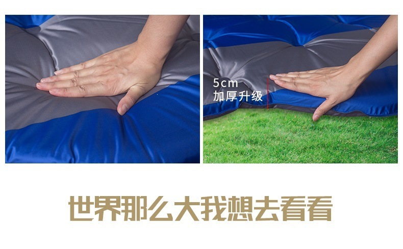Car inflatable mattress, SUV in-car bed, trunk-resistant travel bed, air mattress, sleeping pad for road trips