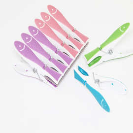 彩色热销款包胶防滑衣夹高品质晒夹袜夹内衣夹