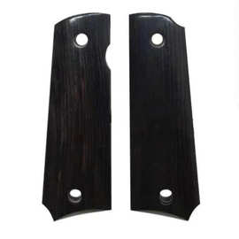 下单送升级版螺丝 1911Grips护木手柄 黑檀紫光檀原木实木柄