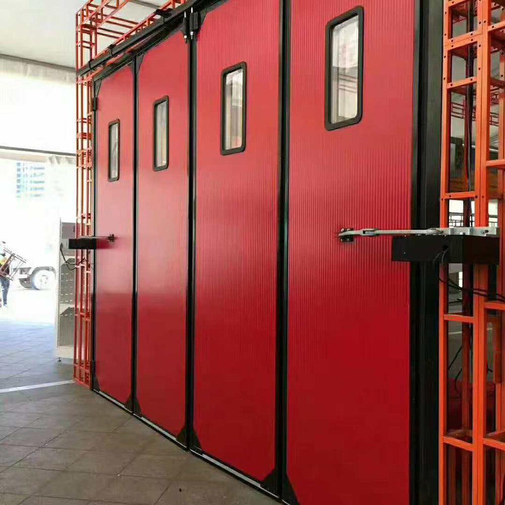 加工定制电动折叠门多扇折叠门垂直电动门平开折叠门推拉快速门