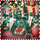 Christmas gift bag transparent hand gift high bridesmaid gift packaging box children's birthday PVC tote bag