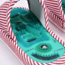 穴位磁疗按摩拖鞋男女防滑足疗鞋足底脚底鹅卵石按摩鞋春夏季