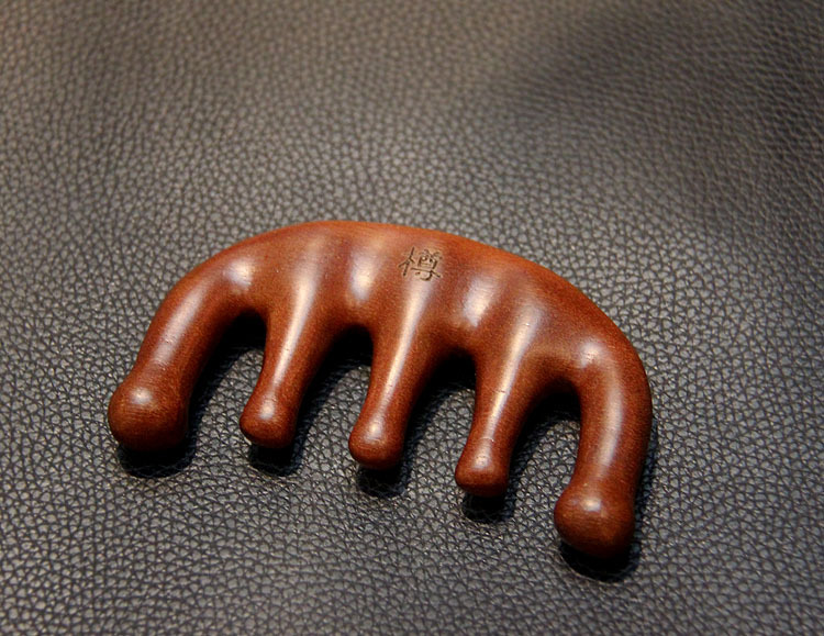 柚木五脚按摩器