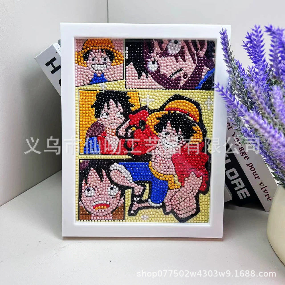Набор для алмазной живописи Sanrio Kuromi, 17×22 см пластиковая рамка, набор для творчества DIY для детей
