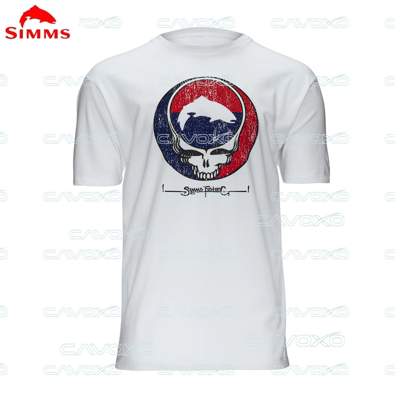 Simms Fishing Clothing Outdoor Lure Sun Protection Clothing Summer Short-Sleeved T-Shirt Round Neck Top Light Breathable Quick-Drying Shirt Simms Fishing Clothing Outdoor Lure Sun Protection Clothing Summer Short-Sleeved T-Shirt Round Neck Top Light Breathable Quick-Drying Shirt