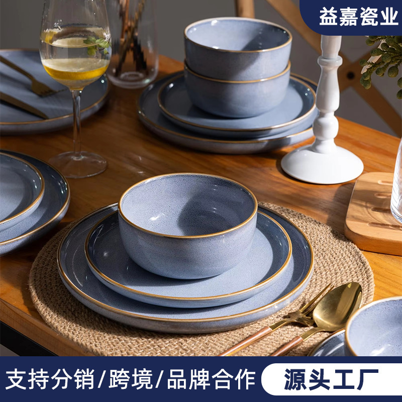 Amazon Purple Kiln Turned Home Rice Bowl Ceramic Dish Set Retro Hotel Kiln Turned Tableware Disc Amazon Purple Kiln Turned Home Rice Bowl Ceramic Dish Set Retro Hotel Kiln Turned Tableware Disc