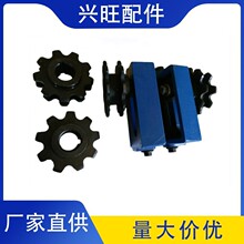 三倍速张紧座 9齿张紧盒链轮三倍速张紧座 组装线张紧座 驱动链轮