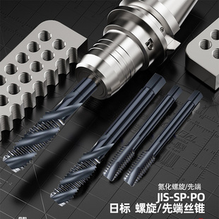 Domestic factory wholesale-M2 full grinding screw tip tip straight groove screw nitriding machine tap tapping machine