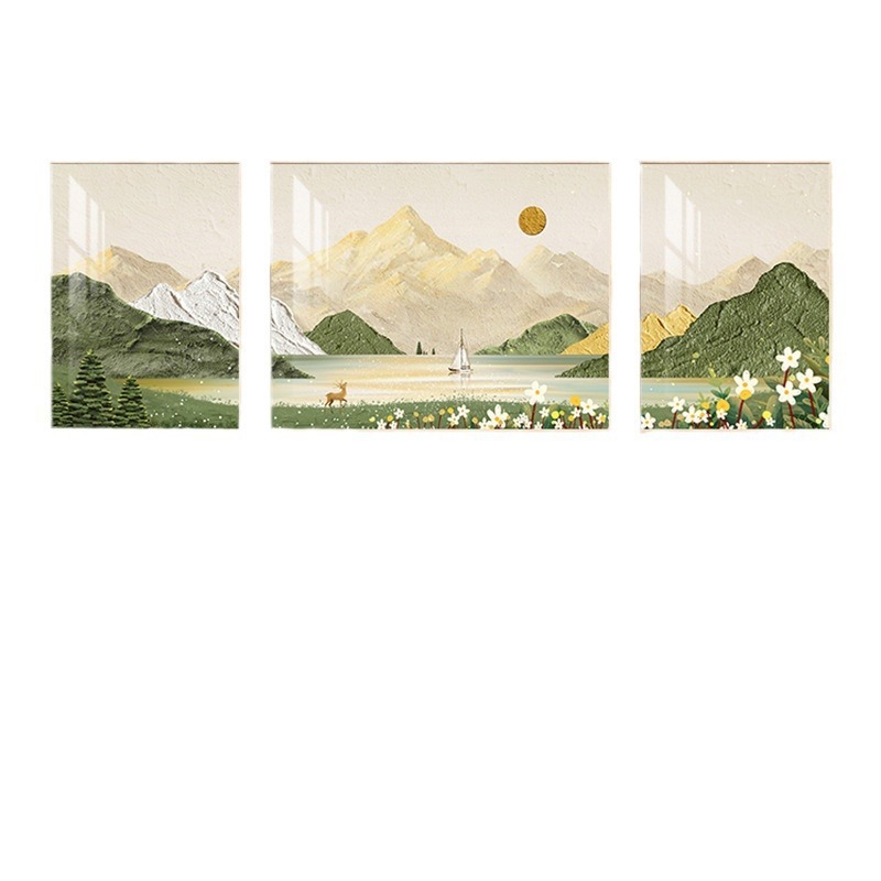 深セン大芬油画村現代シンプルなリビングルームの装飾画|undefined