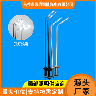 Factory Direct Sales of Long and Short Led Rigid Light Bars for Jewelry Counters, Led Pole Lights, Galvanized Aluminum Strip Lights, Dimmable for Shop Windows