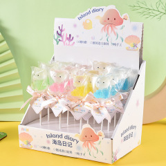 Source Factory Candy Wholesale Children's Healthy Snacks 4D Stereo Gradient Sugar-Free Lollipop Leisure Food