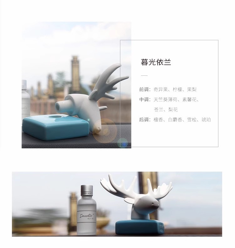 Yilu Ping an Car Perfume Holder Car Supplies Car Aromatherapy Long-Lasting Light Fragrance Men's Creative High-End Ornaments