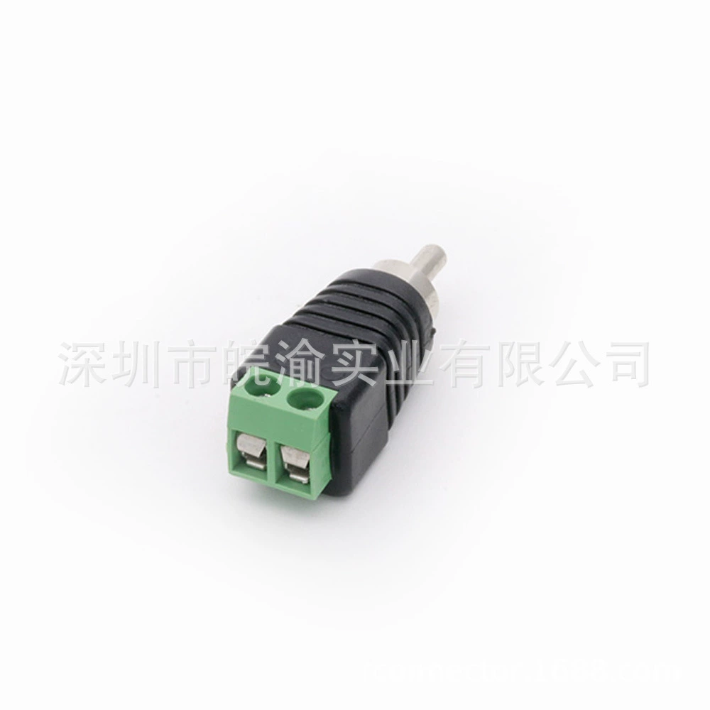 Стерео CCTV Phono RCA разъем мужской к AV-коннектору