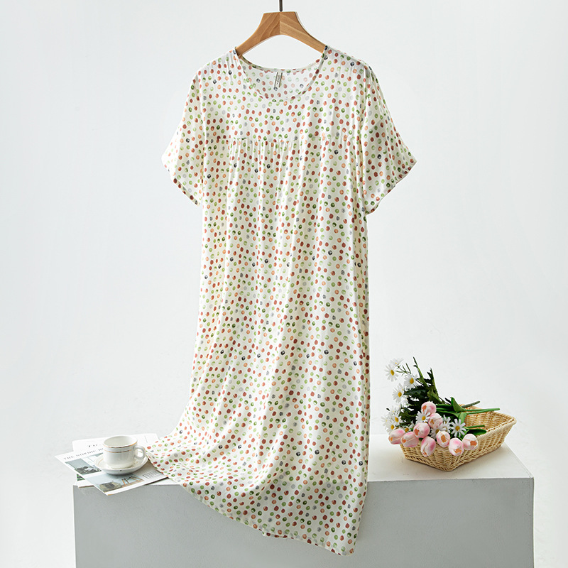 미색 도트