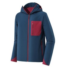 新款巴塔R2平替软壳户外男女款科技防水云朵抓绒衣中间层连帽外套