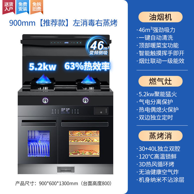 높은 구성 + 따뜻한 야채 보물 + 음성 제어 타이밍 + 왼쪽 및 오른쪽 스팀 - 천연가스 [집마다 설치 + 무료 펀치]