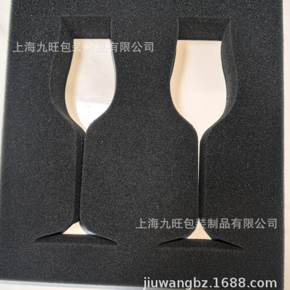 上海厂家生产海绵异型阻燃海绵EVAXPEepe植绒珍珠棉隔音波浪海绵