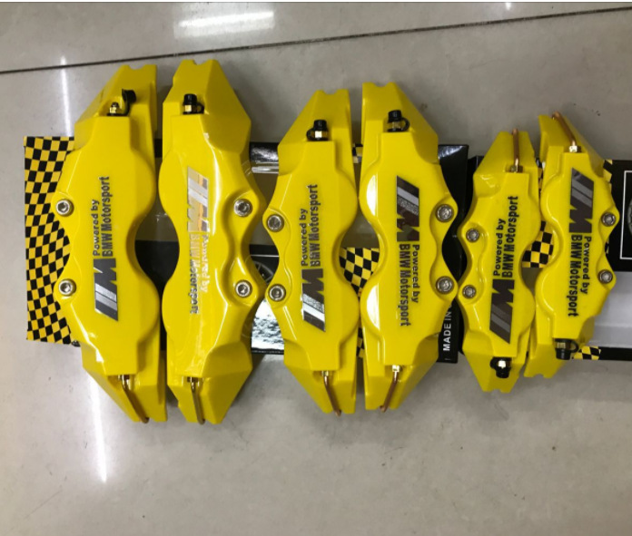 Car Modified Wheel Hub Caps, Decorative Brake Covers, 3D Brake Caliper Decorations, Large and Medium-Sized Caliper Covers