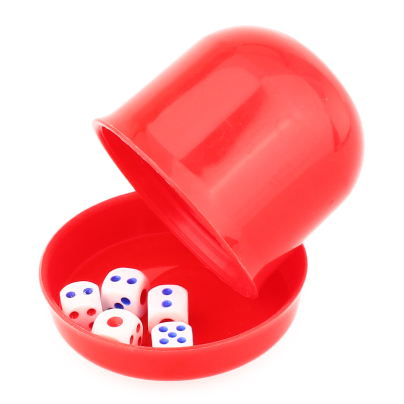 Vaso para dados con base para puestos de comida, vaso para dados de supermercado, vaso para dados de plástico para uso doméstico, envío gratuito al por mayor