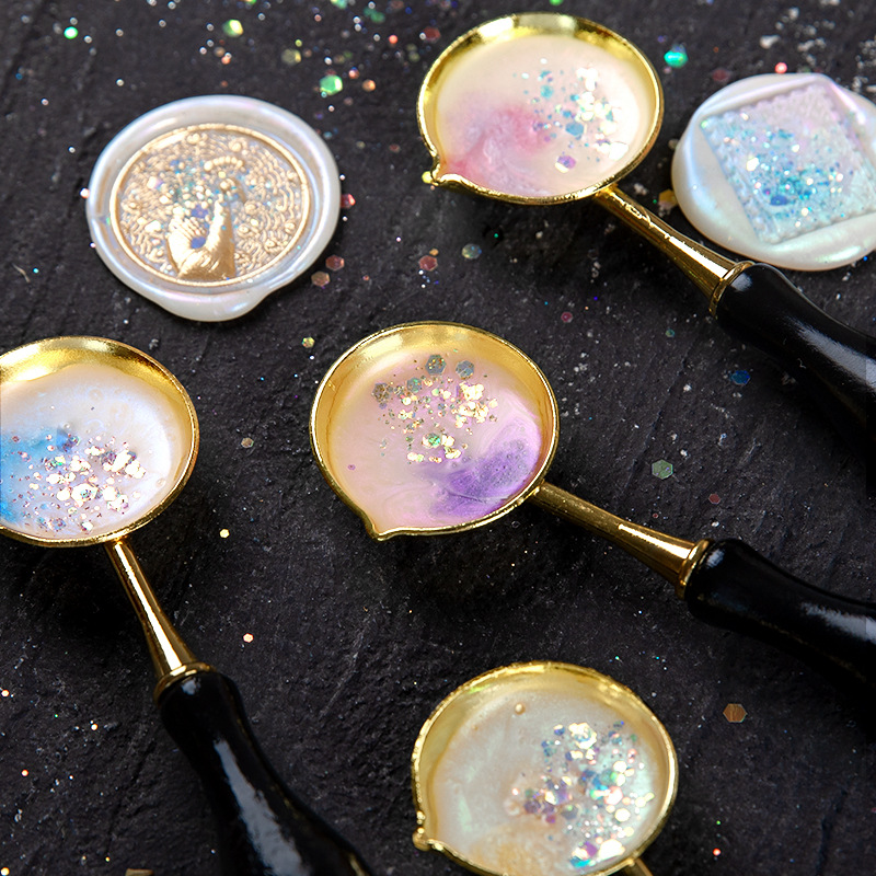 Manufacturer wholesale fire paint seal gold powder fire paint paste glitter pearl powder fire paint color aurora powder hand account decoration