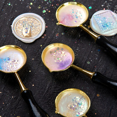 Manufacturer wholesale fire paint seal gold powder fire paint paste glitter pearl powder fire paint color aurora powder hand account decoration