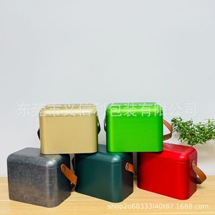 Dragon Boat Festival Gift Box, Rice Dumpling Gift Box, Tinplate Metal Packaging, Loose Tea Gift Box, High-End Large-Capacity Storage Box in Stock