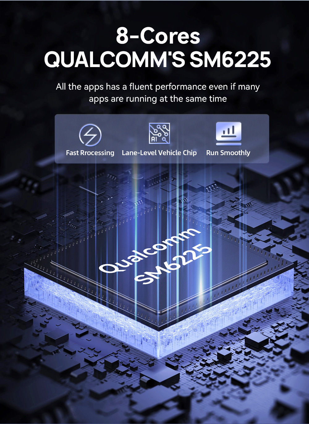 Cross-Border Carlinkit Qualcomm Sdm660 Wireless Carplay Box Adapter HDMI Car-Machine Interconnection Vehicle-Mounted Device