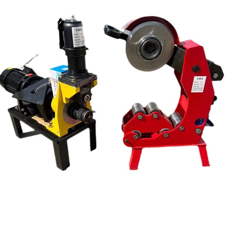 76-325MM电动液压切管机 380V/220V台式截管机 半自动切管机