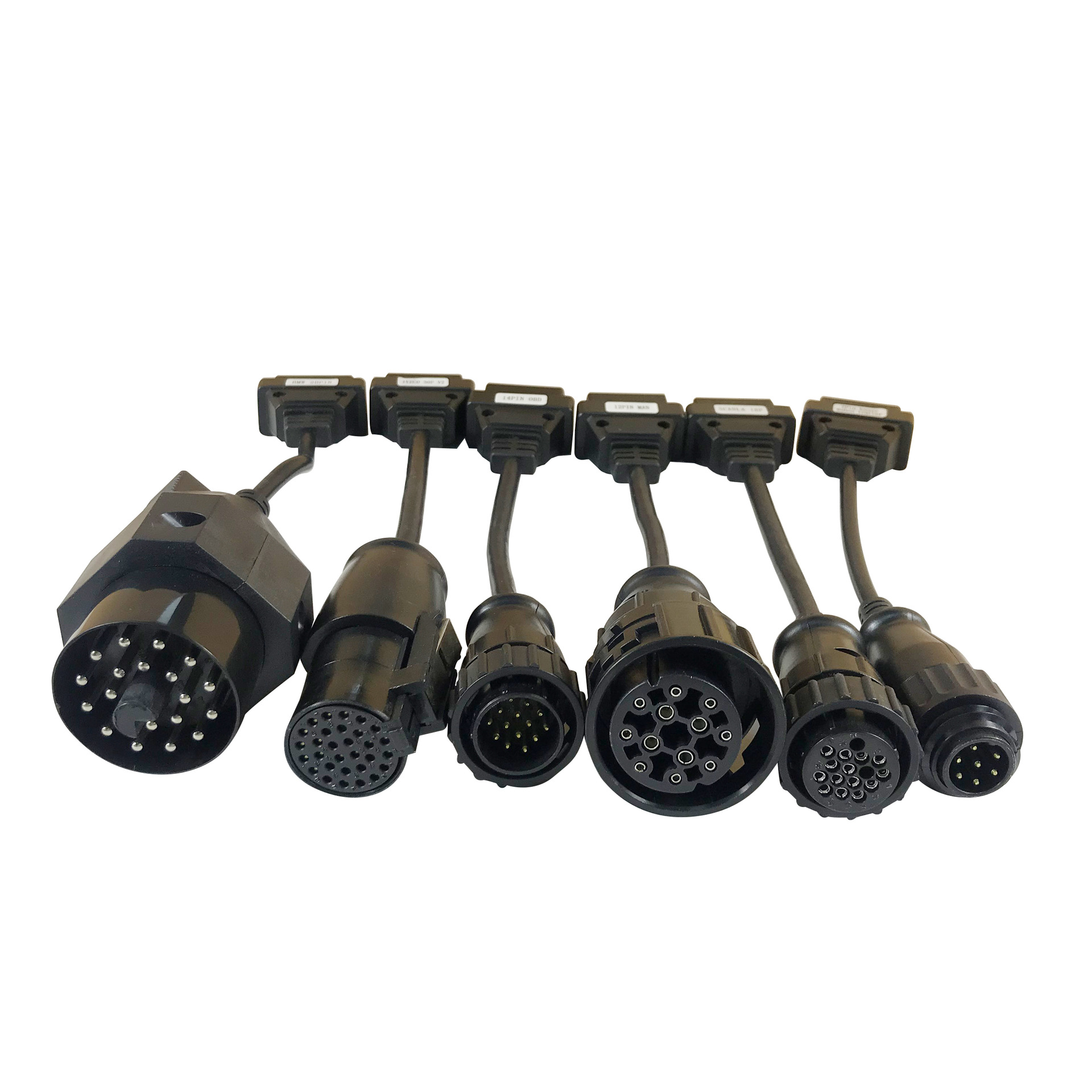 ST-MF08T00 拖车卡车汽车诊断信号连接线8合1套装线束