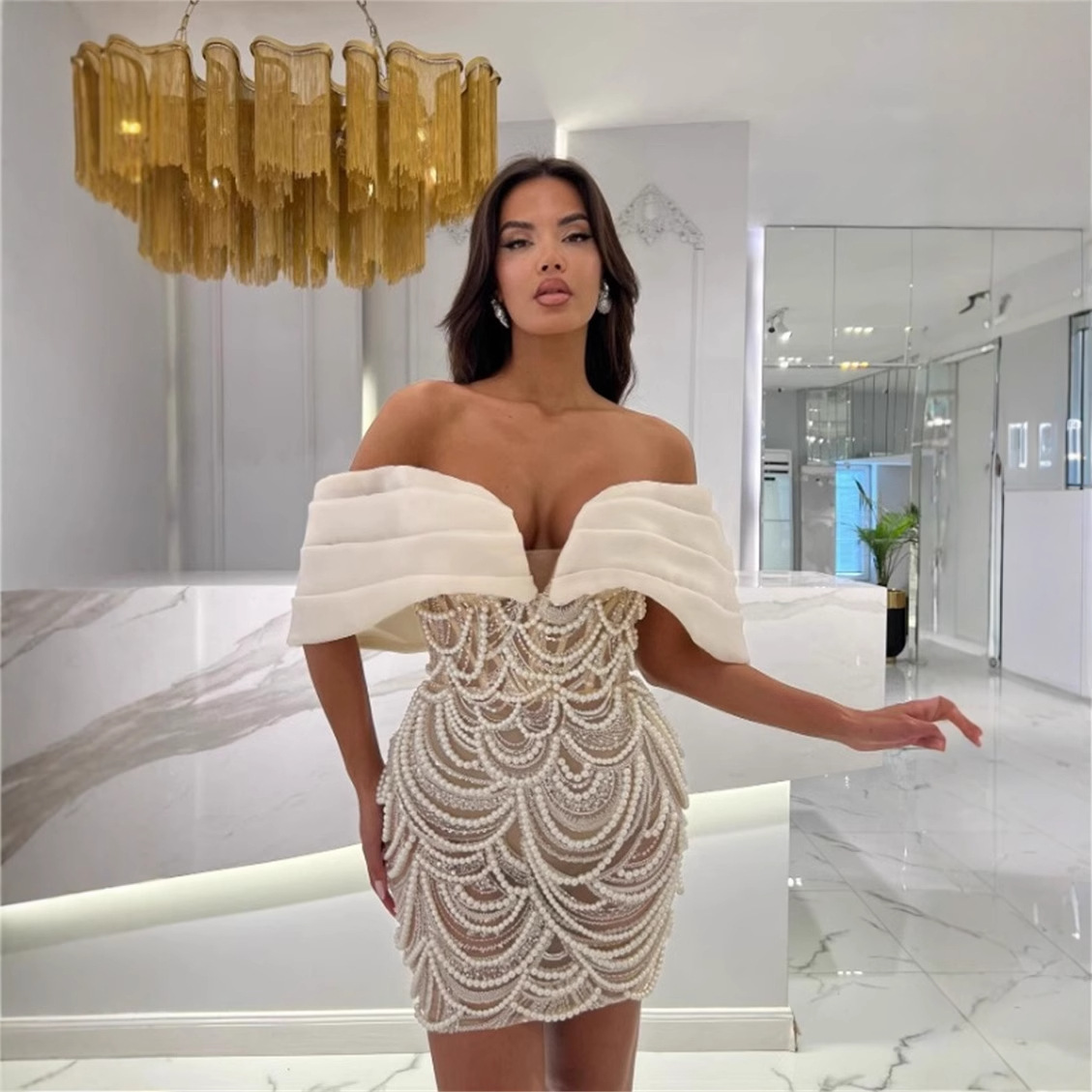 Elegant sexy design tube top