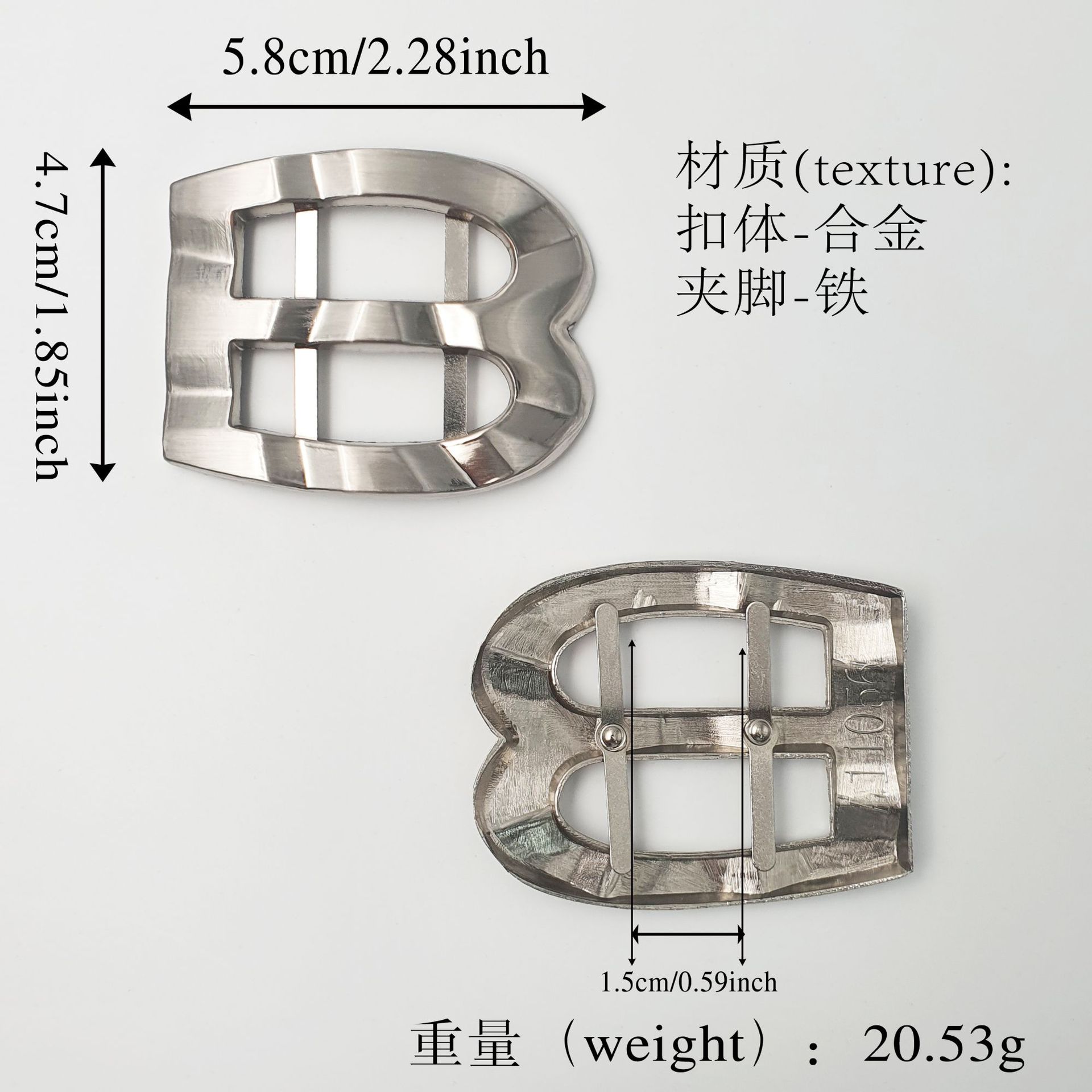 Un accesorio de hardware de zapatos de cuero con botones decorativos metálicos para ropa, zapatos, botones de ajuste de fundición a presión de aleación de zinc al por mayor