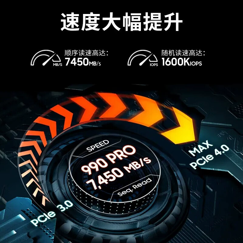 New Original 990 980 Pro SSD твердотельный накопитель M.2 интерфейс ( NVME PCIE3 соглашение )