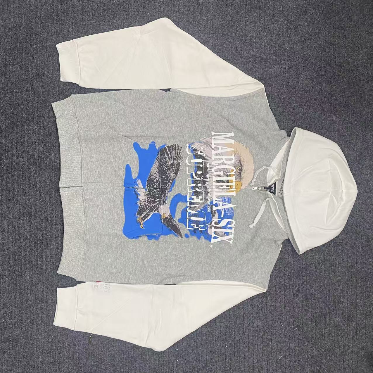 Supreme MM6 Maison Margiela Eagle Jacket White
