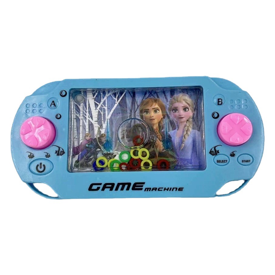 Máquina de juego de anillo de agua para niños juguetes pequeños nostálgicos de la infancia versión directa juguetes educativos de mano lote de tiendas departamentales de 2 yuanes