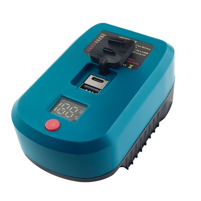 [跨境热销电池转换器适配牧田得伟博世18V输出18WQC3.0-65WP充电器]