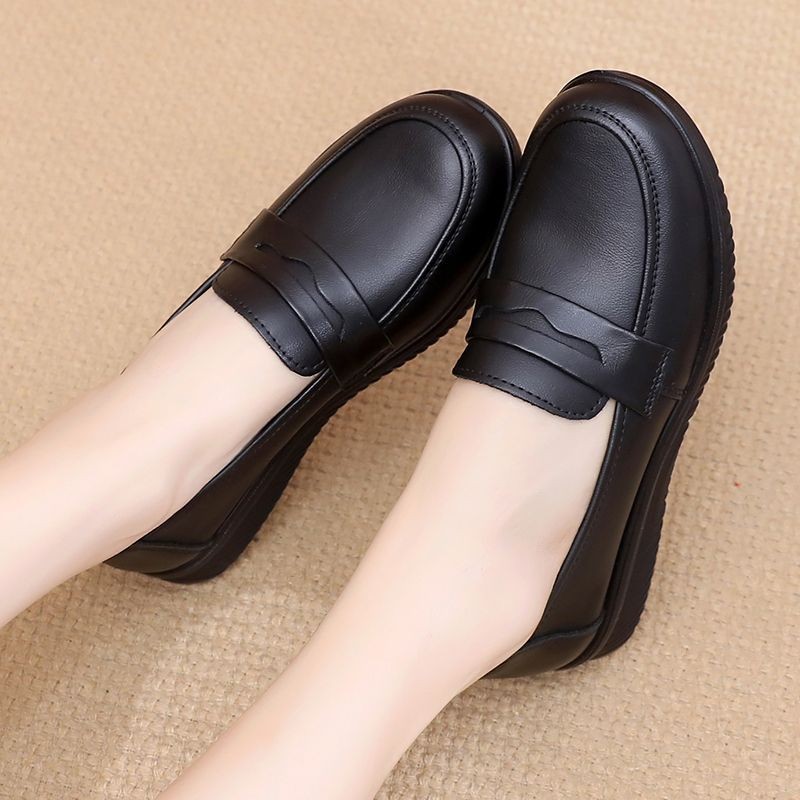 2026 verano nuevo color sólido simple estilo de moda versátil ligero transpirable perezoso un pie zapatos de mujer Lefour