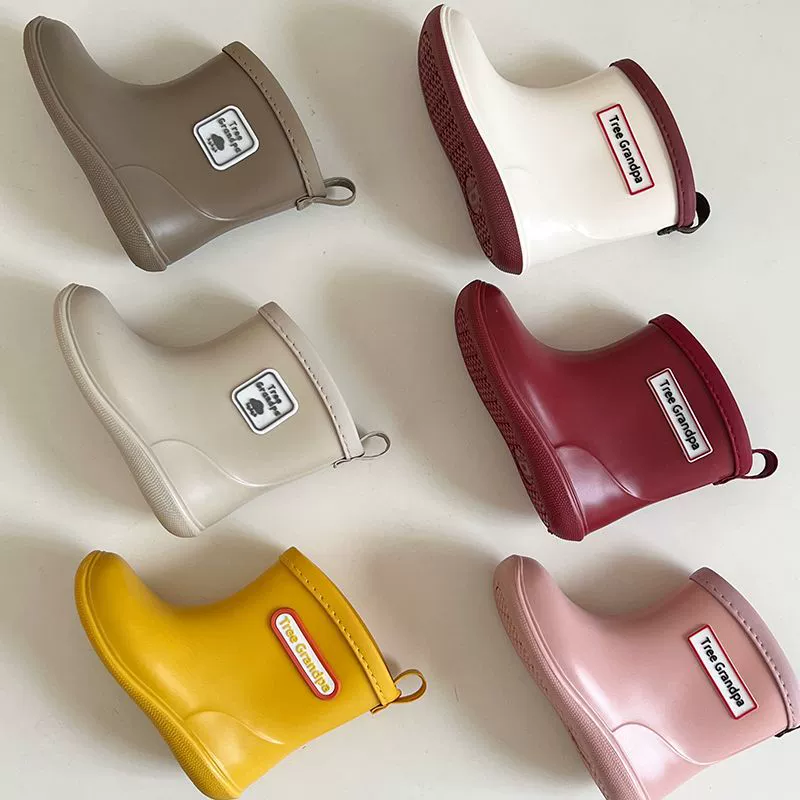Японский детский дождевик для мальчиков, сапоги, нескользящие защитные чехлы для обуви