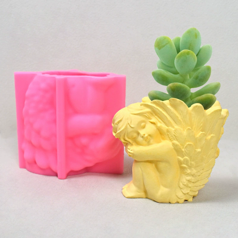 Silicone mold, flowerpot, handmade, new collection