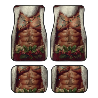 Universal Foot Pad — 4-piece set, with Christmas-themed designs