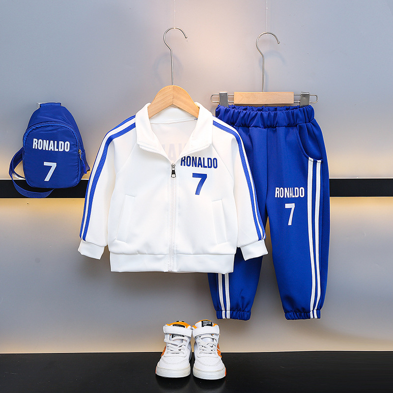 Boy's suit Children's spring and autumn sportswear boy baby handsome tide_voghion.com