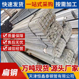 合金扁钢冷轧镀锌热浸建筑等边热镀扁钢 机械制造不锈钢扁钢厂家