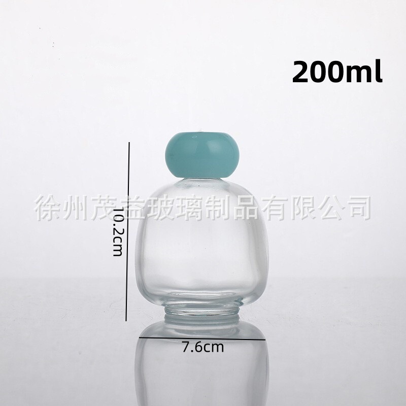 透明玻璃香薰瓶无火藤条香薰瓶扩香瓶客厅装饰瓶现货批发|undefined