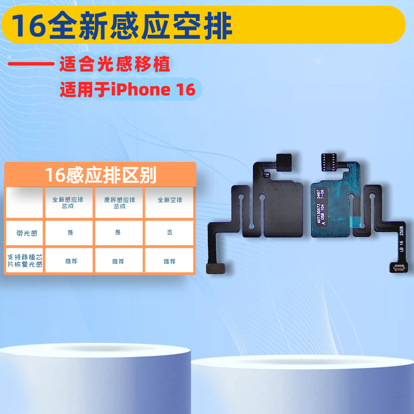 Cable de inducción de auricular, cable de inducción de inundación, cable de inducción de distancia para iPhone
