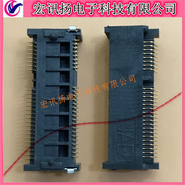 MM60-52B1-E1-R650 NI-PCIE插槽3G模块插座52脚0.8mm间距5.9mm高