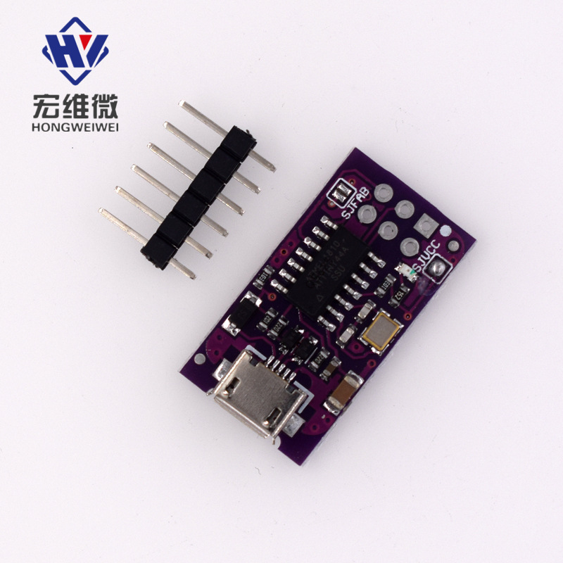 5V Micro USB Tiny AVR ISP ATtiny44 Micro USB Development Board Y80