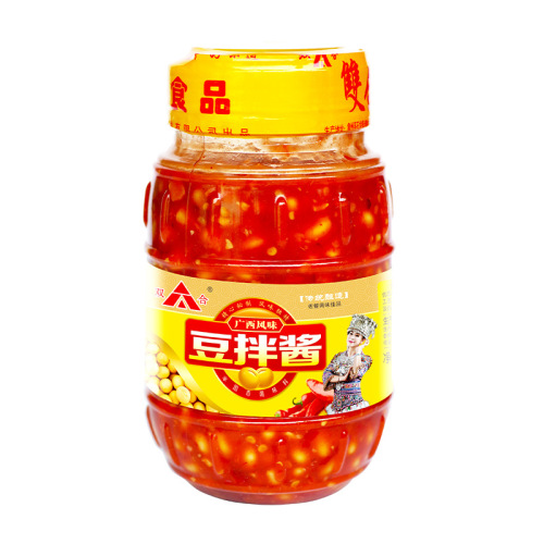 Guangxi specialty double bean paste 900g spicy pepper mixed rice mixed with noodles and rice seasoned soybean paste bean paste