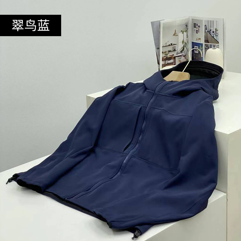压胶软壳抓绒冲锋衣防水防风加绒春秋季新款男女同款休闲单层登山|undefined