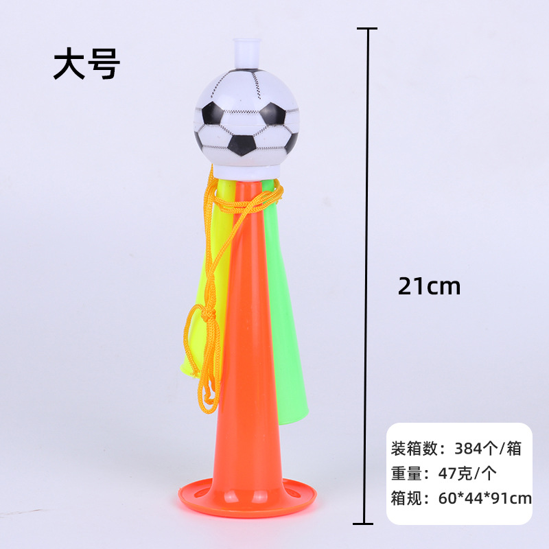 Juego de fútbol alegría juguete de fútbol cuerno concierto cuerno fans Cuerno juego deportivo cuerno al por mayor