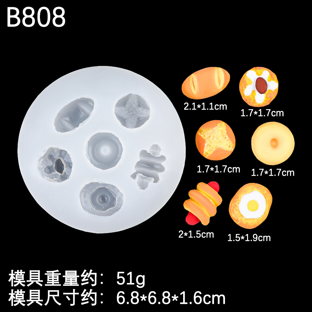 Mini galletas de hueso, pastel pequeño, molde de plástico de piedra, yeso de bricolaje, vapor de queso, adornos de chocolate, molde de silicona