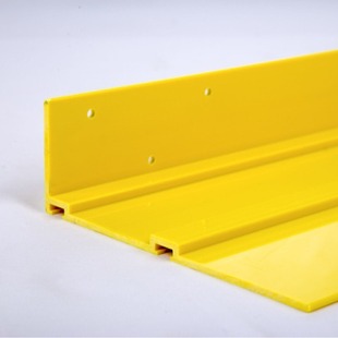 Zibo Durable Waterproof ABS Plastic Profile PVC Extrusion Cold Extrusion Top Profile Plastic Parts Plastic Frame